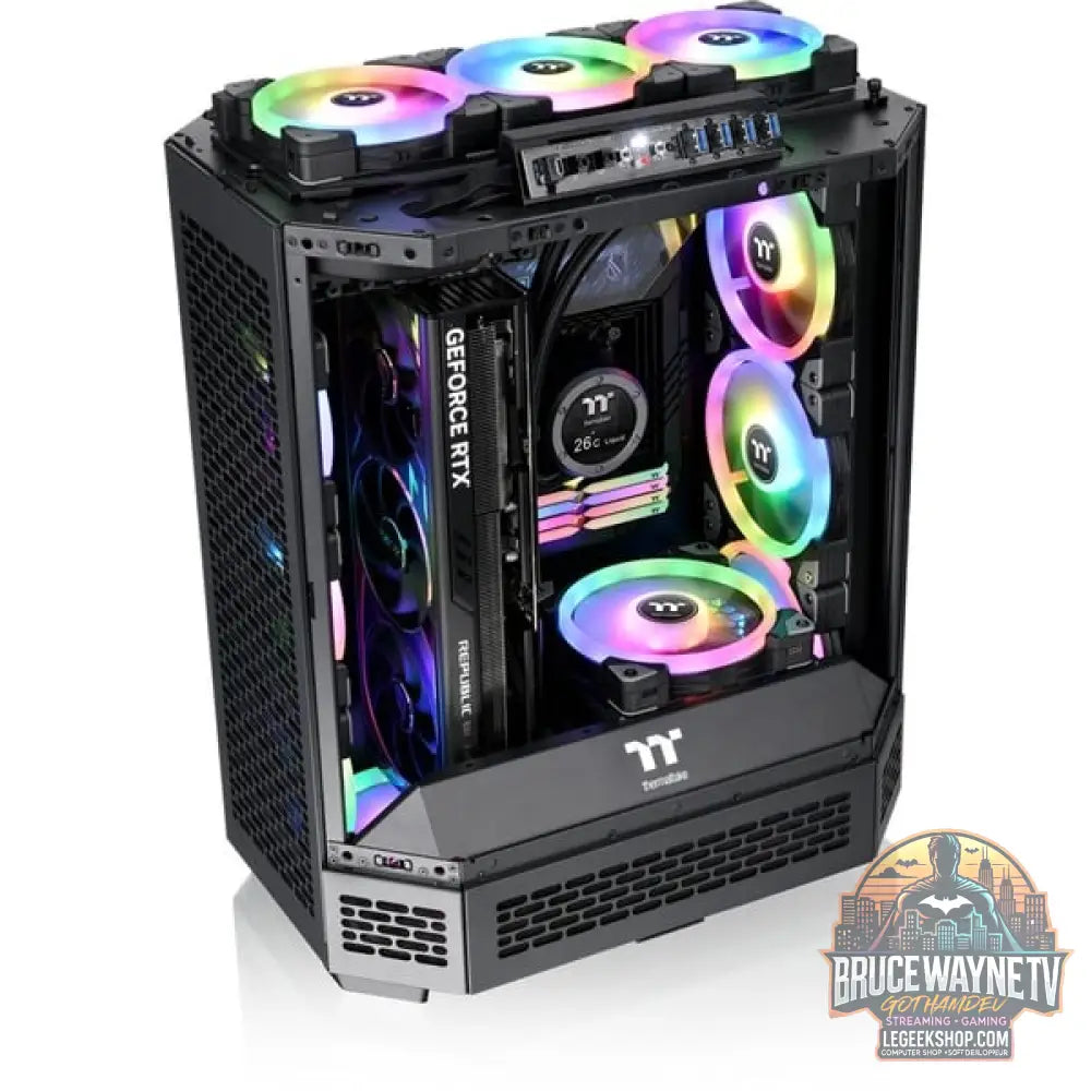 Thermaltake The Tower 600, Tower-Gehäuse - Thermaltake - vue 14