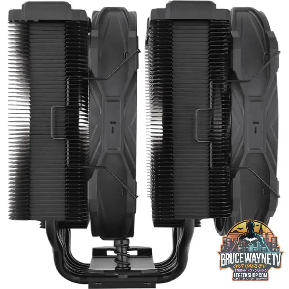 Thermaltake TOUGHAIR 710 Black CPU Cooler, CPU-Kühler schwarz, 140 mm - Thermaltake - vue 3