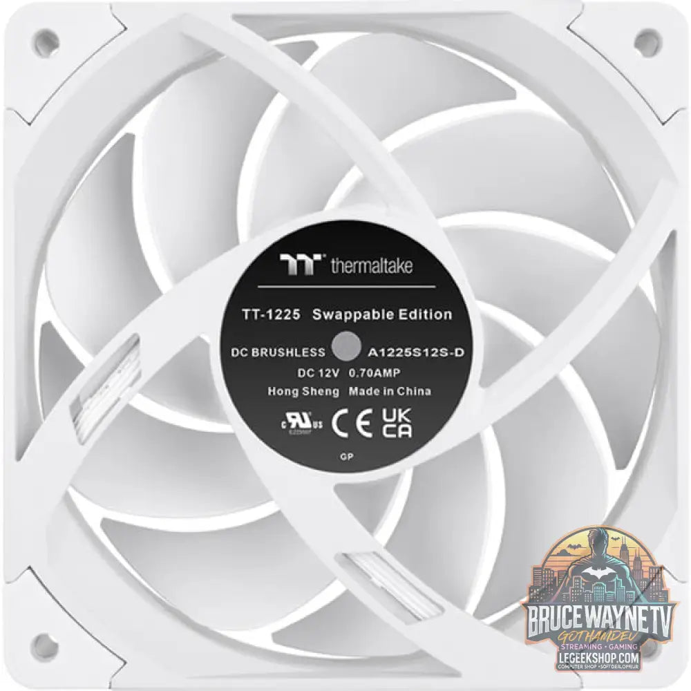 Thermaltake TOUGHFAN EX12 Pro White – Swappable Edition, Gehäuselüfter - Thermaltake - vue 7