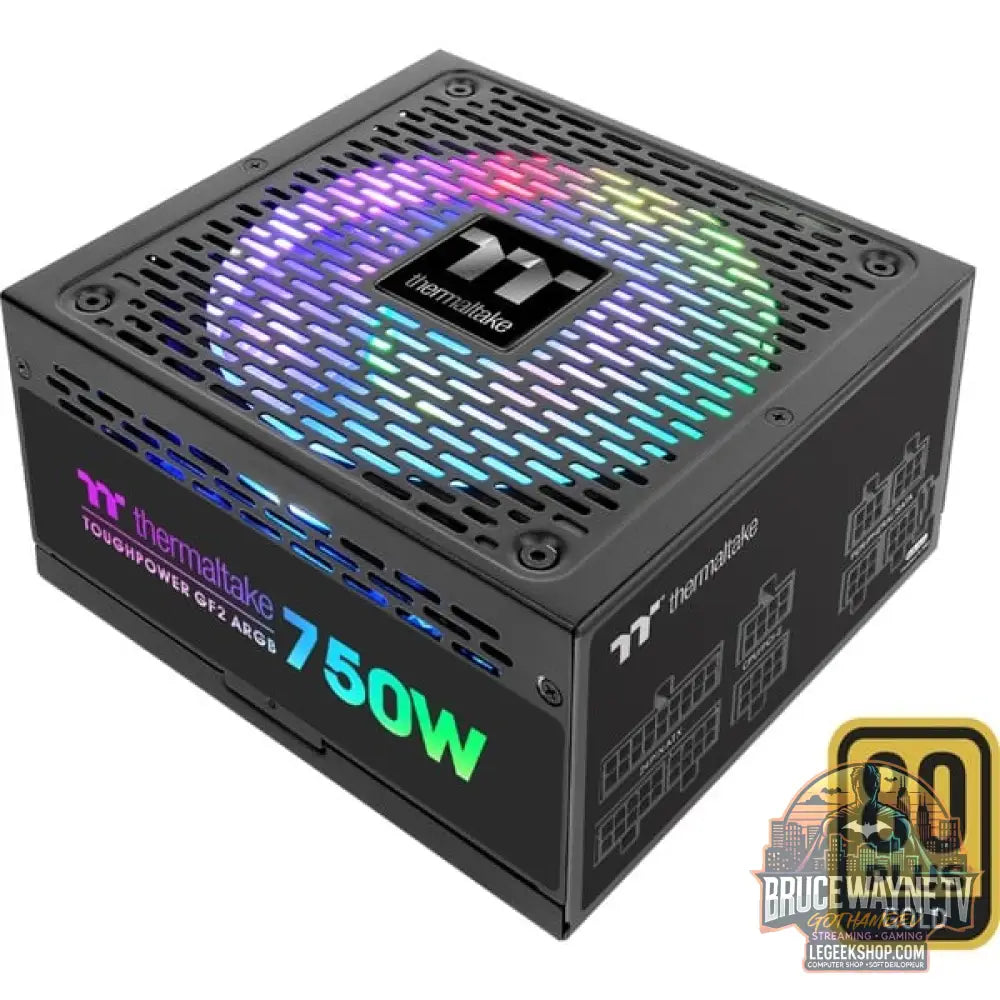 Thermaltake Toughpower GF2 ARGB 750W, alimentation PC - Thermaltake