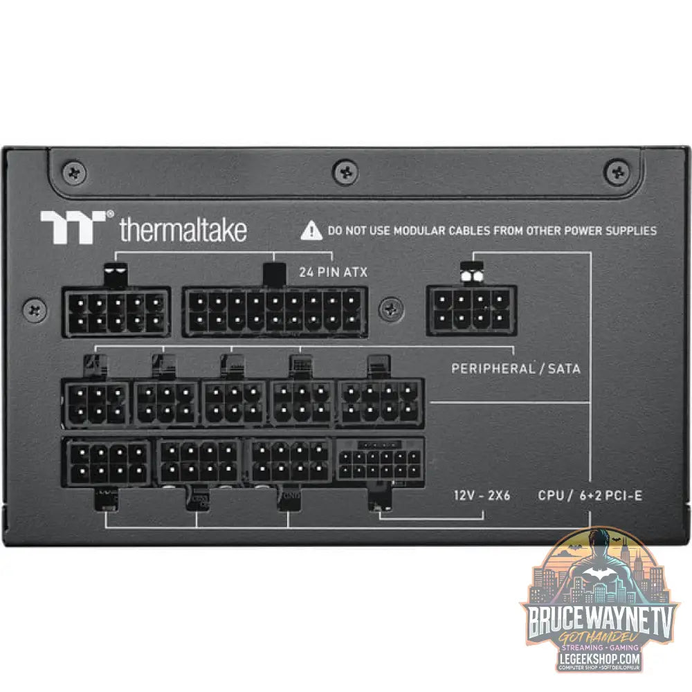 Thermaltake Toughpower GT 1000W, alimentation PC - Thermaltake - vue 7