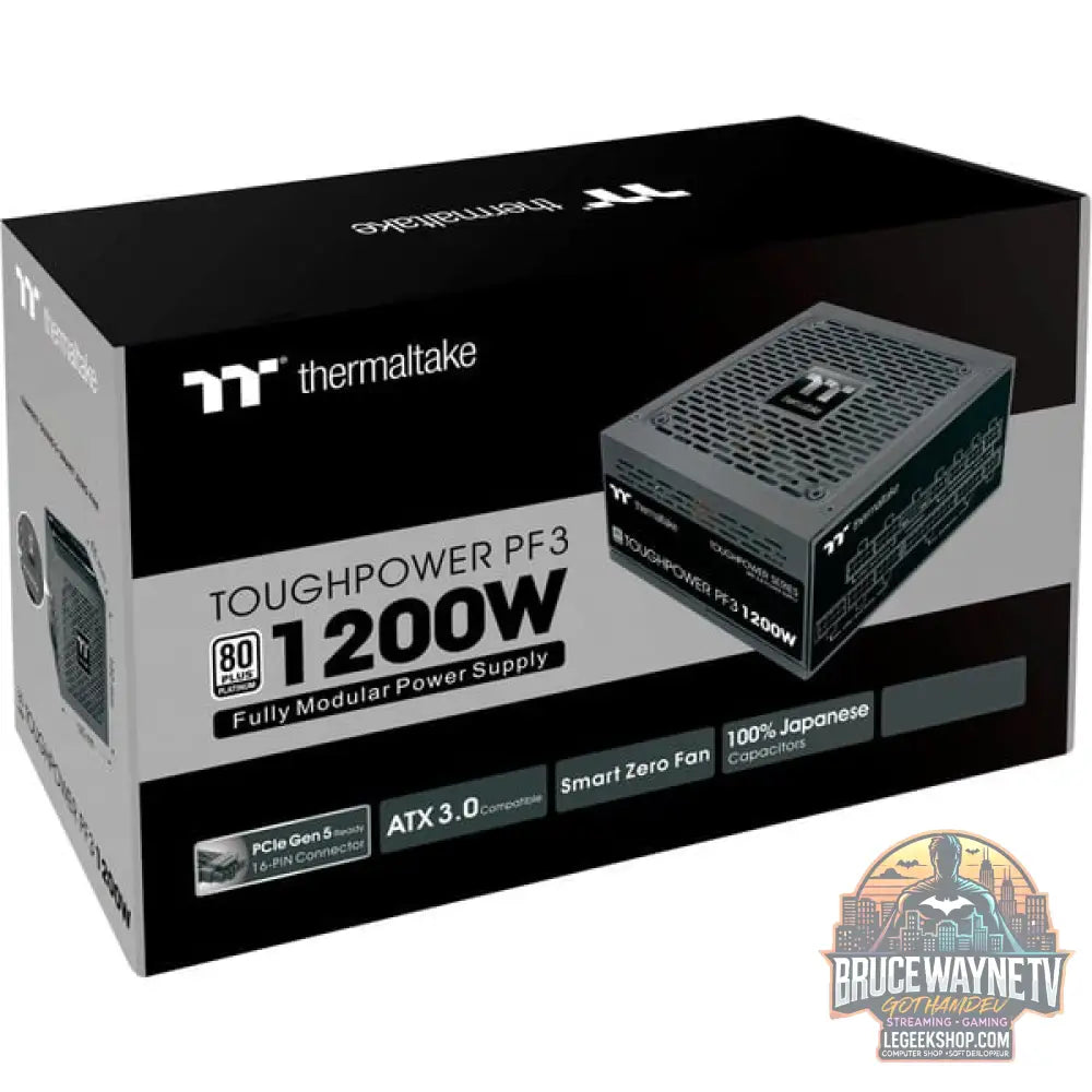 Thermaltake Toughpower PF3 1200W, alimentation PC - Thermaltake - vue 9