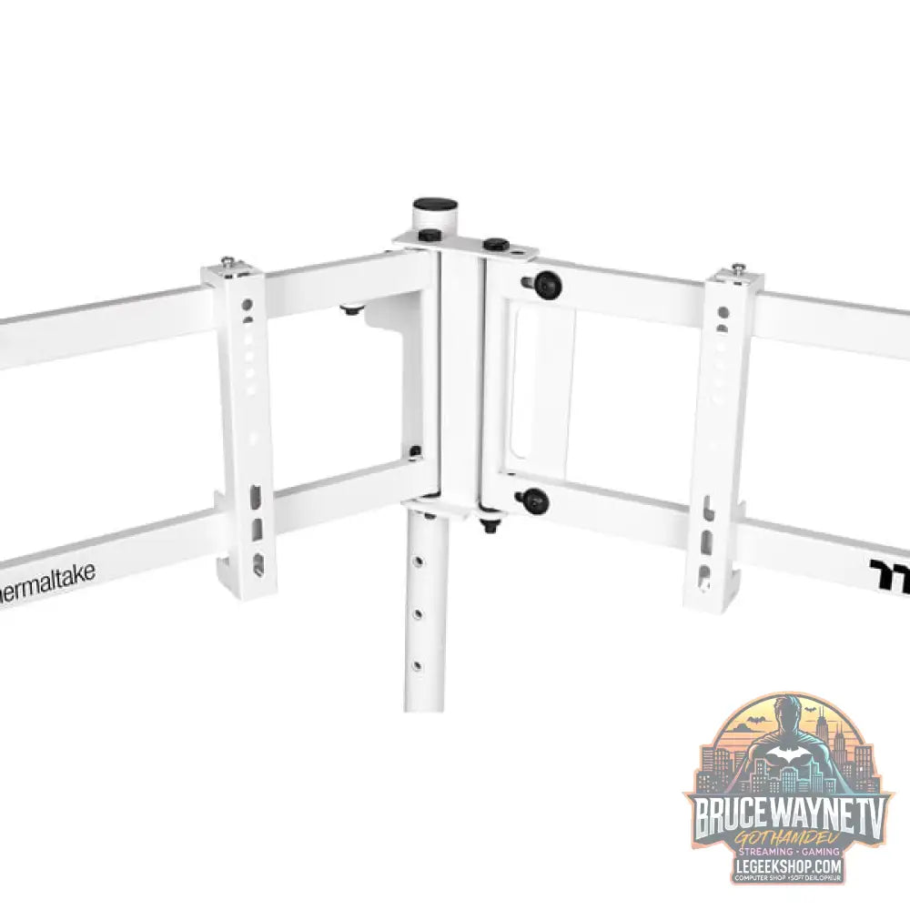 Thermaltake Triple Monitor Stand Pro Snow, support moniteur - Thermaltake - vue 7