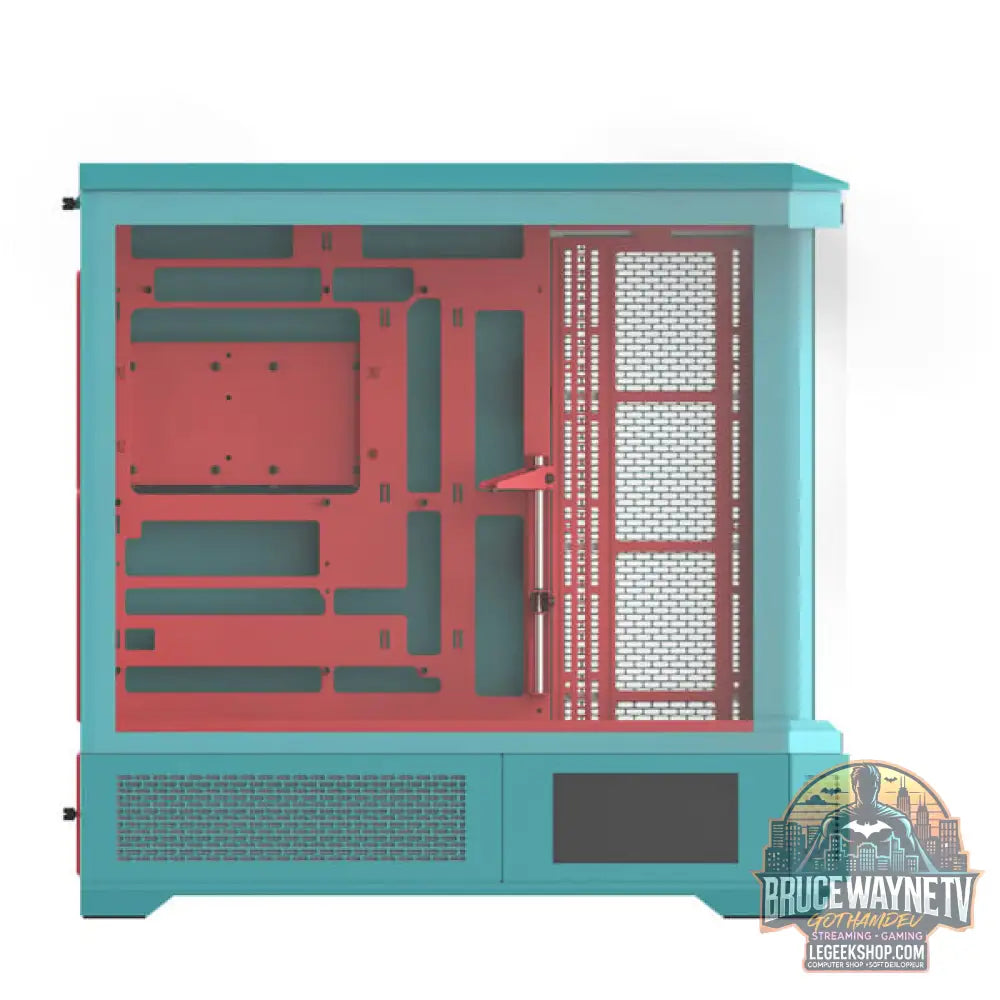 Thermaltake View 600 TG Mint Strawberry, Big-Tower-Gehäuse - Thermaltake - vue 12