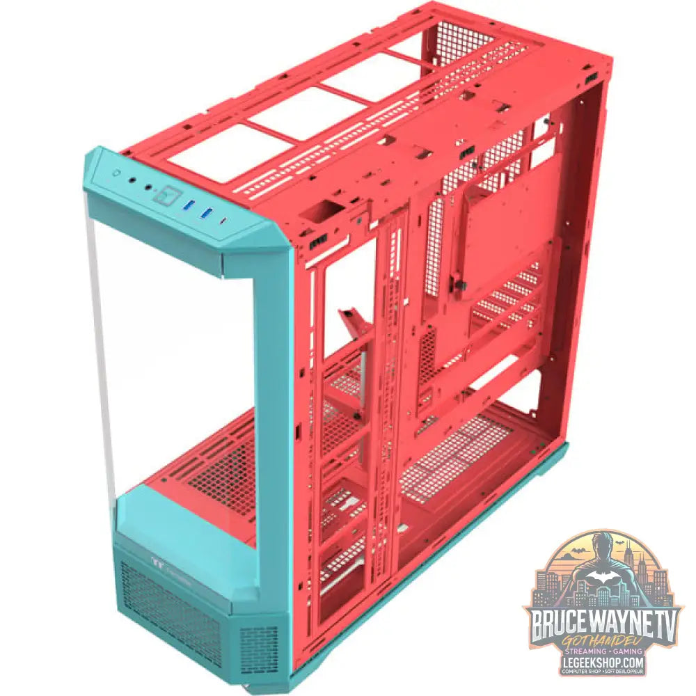 Thermaltake View 600 TG Mint Strawberry, Big-Tower-Gehäuse - Thermaltake - vue 10