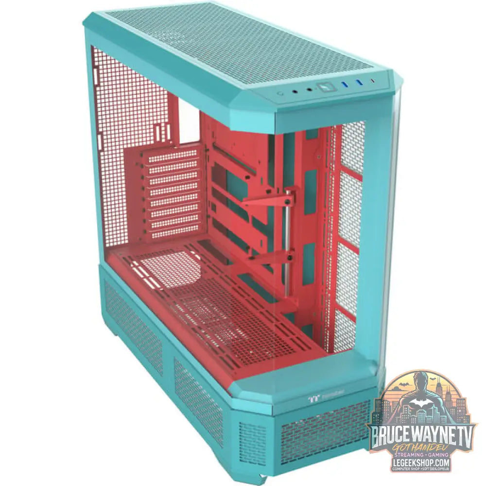 Thermaltake View 600 TG Mint Strawberry, Big-Tower-Gehäuse - Thermaltake - vue 9