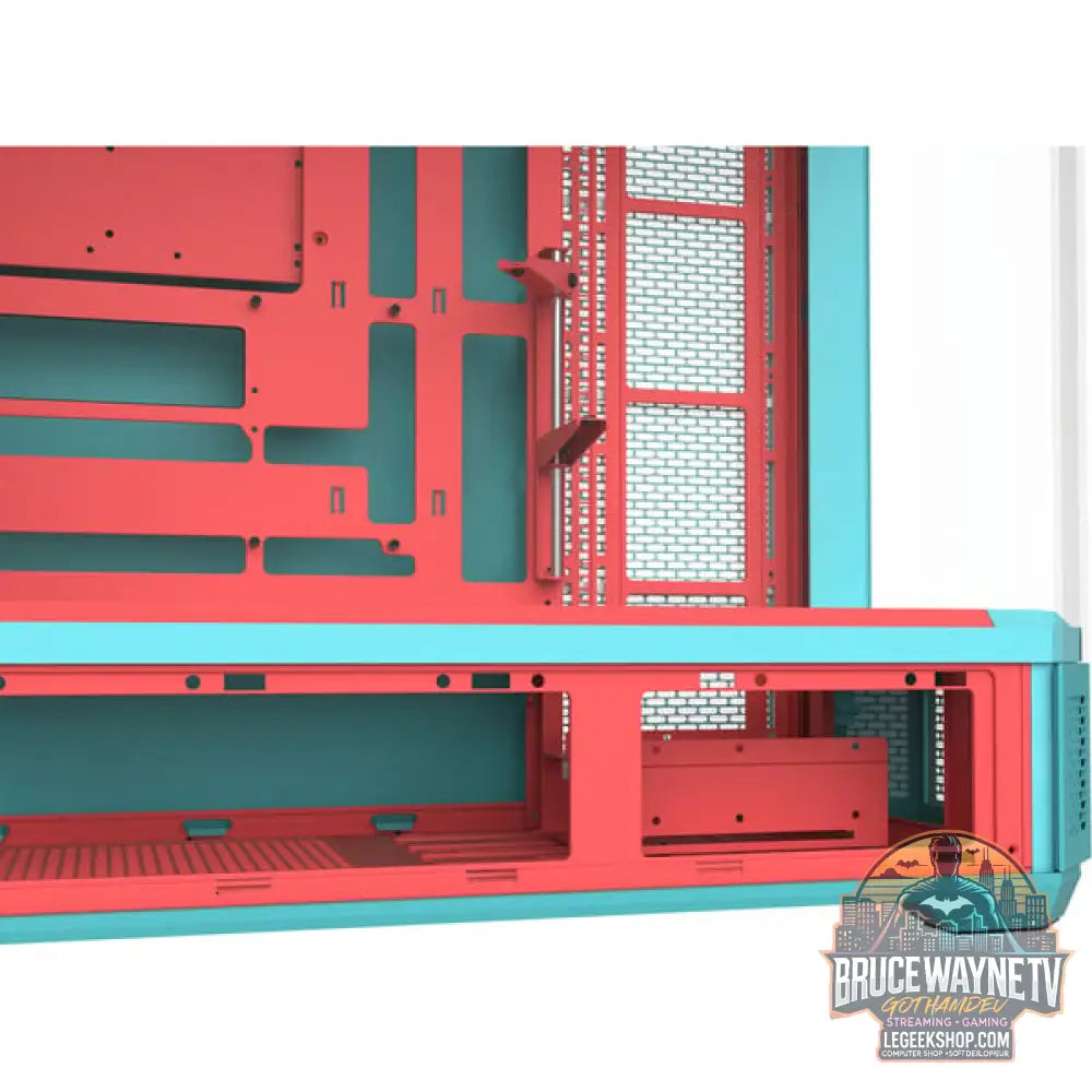 Thermaltake View 600 TG Mint Strawberry, Big-Tower-Gehäuse - Thermaltake - vue 13