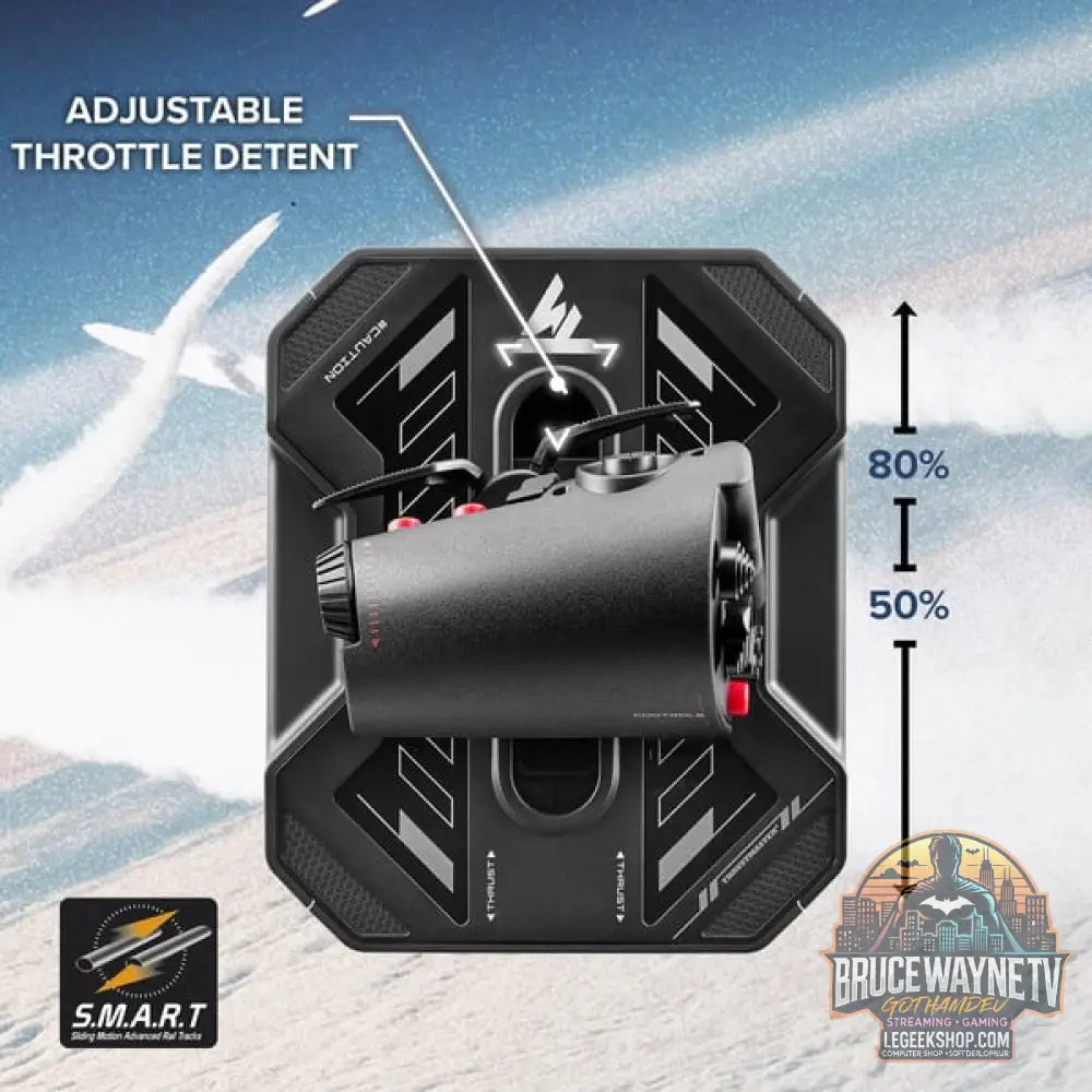 Thrustmaster Sol-R 6 Throttle, Schubregler - Thrustmaster - vue 9