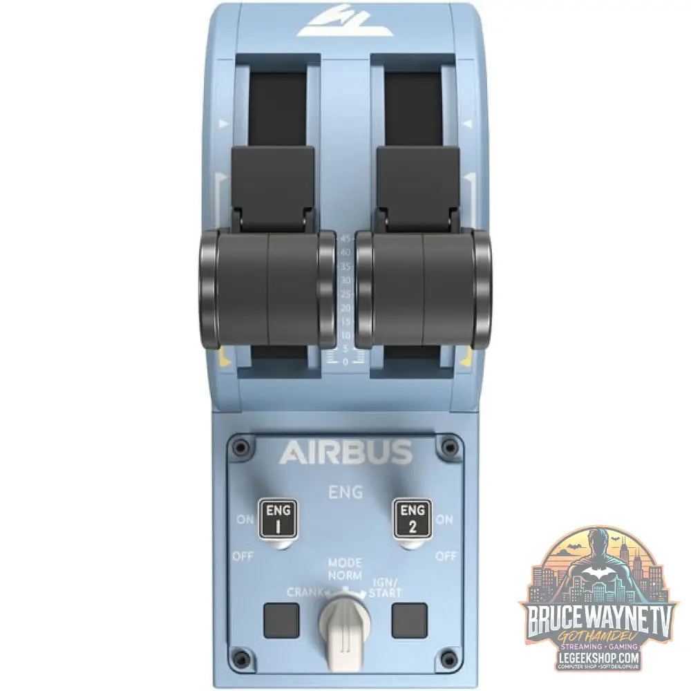 Thrustmaster TCA Quadrant Airbus Edition, Schubregler - Thrustmaster - vue 3