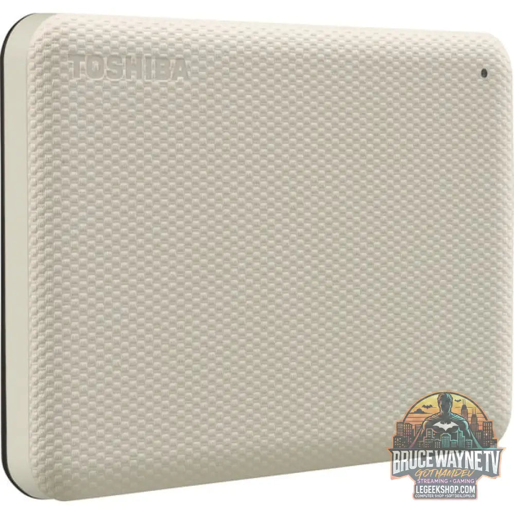 Toshiba Canvio Advance 2 TB, Externe Festplatte beige, Micro-USB-B 3.2 Gen 1 (5 Gbit/s) - Toshiba