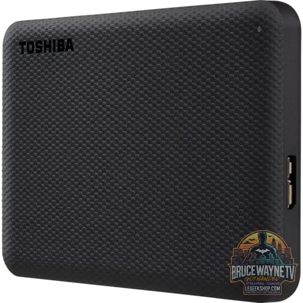Toshiba Canvio Advance 2 TB, Externe Festplatte noir, Micro-USB-B 3.2 Gen 1 (5 Gbit/s) - Toshiba - vue 3