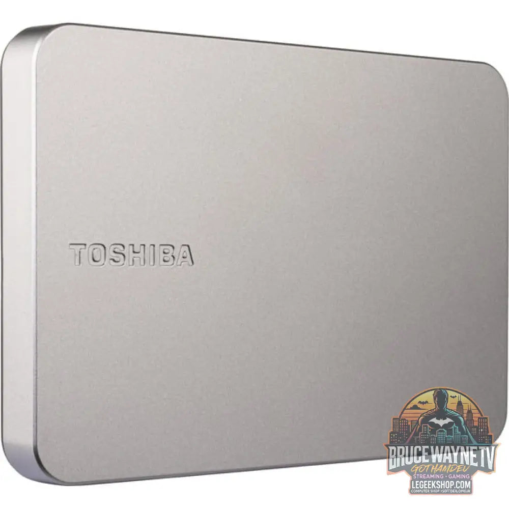 Toshiba Canvio Flex 1TB, Externe Festplatte hellargent, USB-C / USB-A - Toshiba