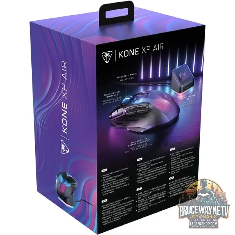 Turtle Beach Kone XP Air, souris gaming - vue 9