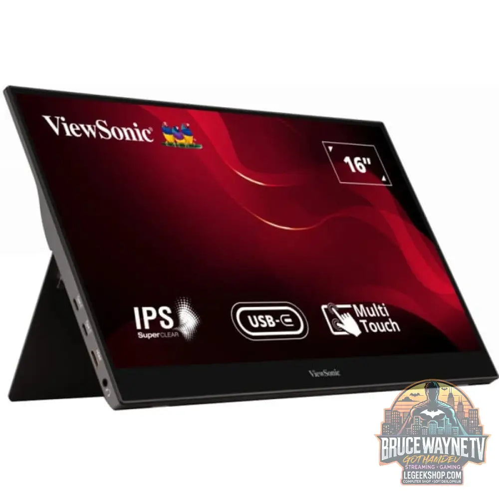 ViewSonic TD1655 15,6" Full HD IPS 60 Hz - ViewSonic