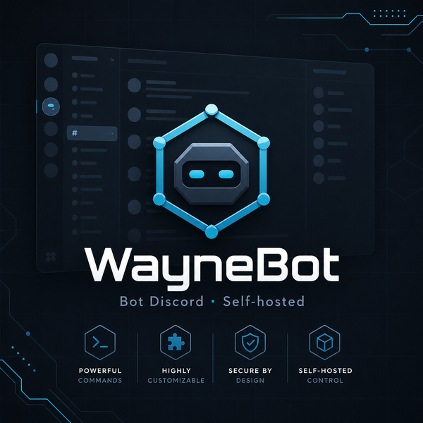 WayneBot — Bot Discord self-hosted