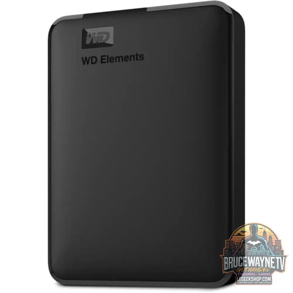 WD Elements Portable 6 TB, Externe Festplatte noir, Micro-USB-B 3.2 Gen 1 (5 Gbit/s) - WD - vue 3