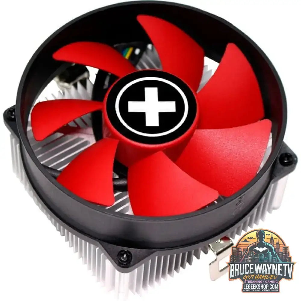 Xilence A250PWM, CPU-Kühler schwarz/rot, 92 mm - Xilence