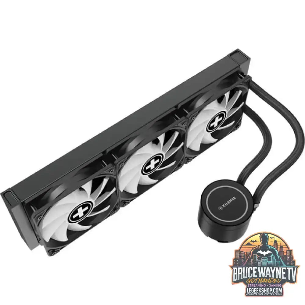 Xilence LiQuRizer LQ360G.ARGB 360mm, Wasserkühlung schwarz - Xilence - vue 9