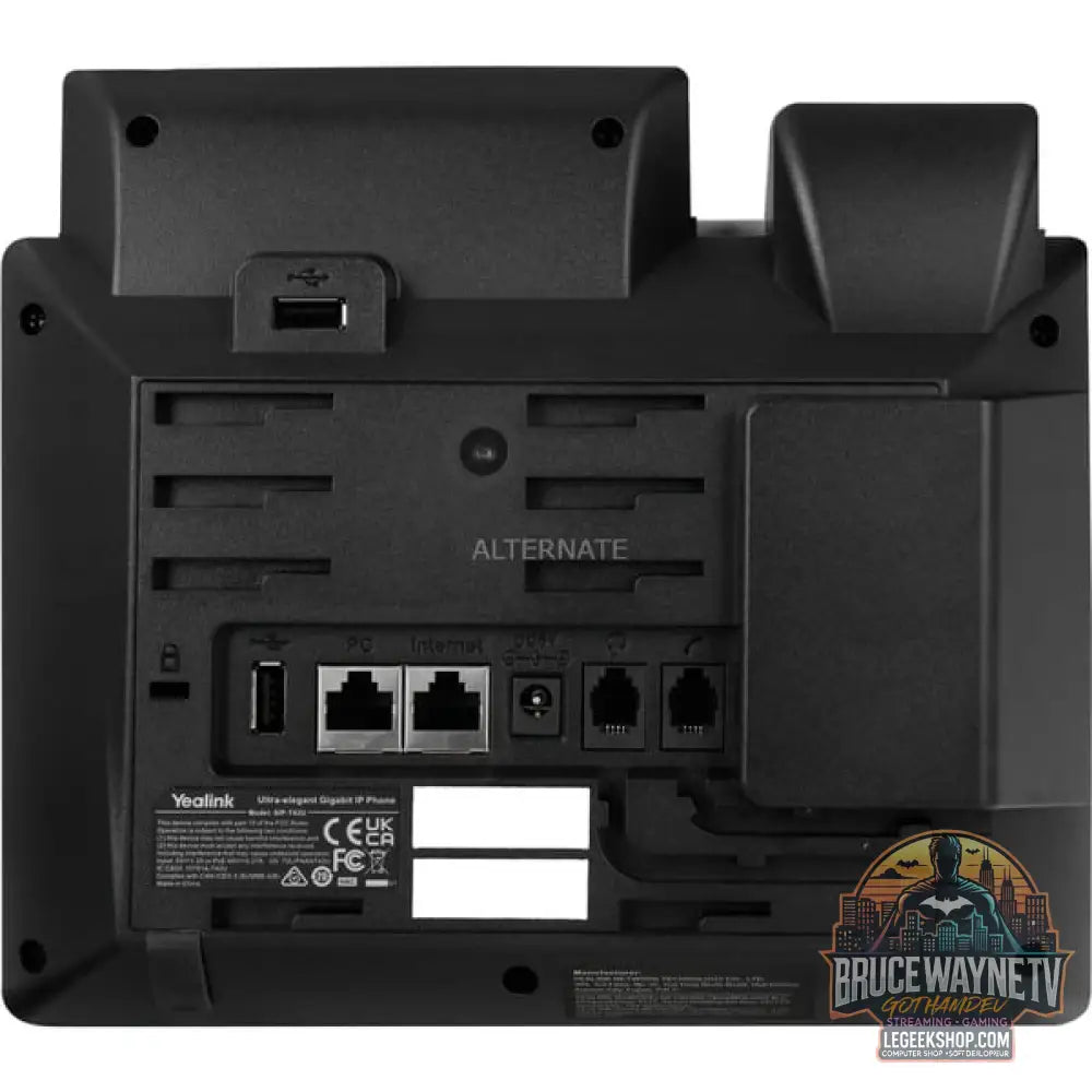 Yealink SIP-T42U, VoIP-Telefon noir - Yealink - vue 2