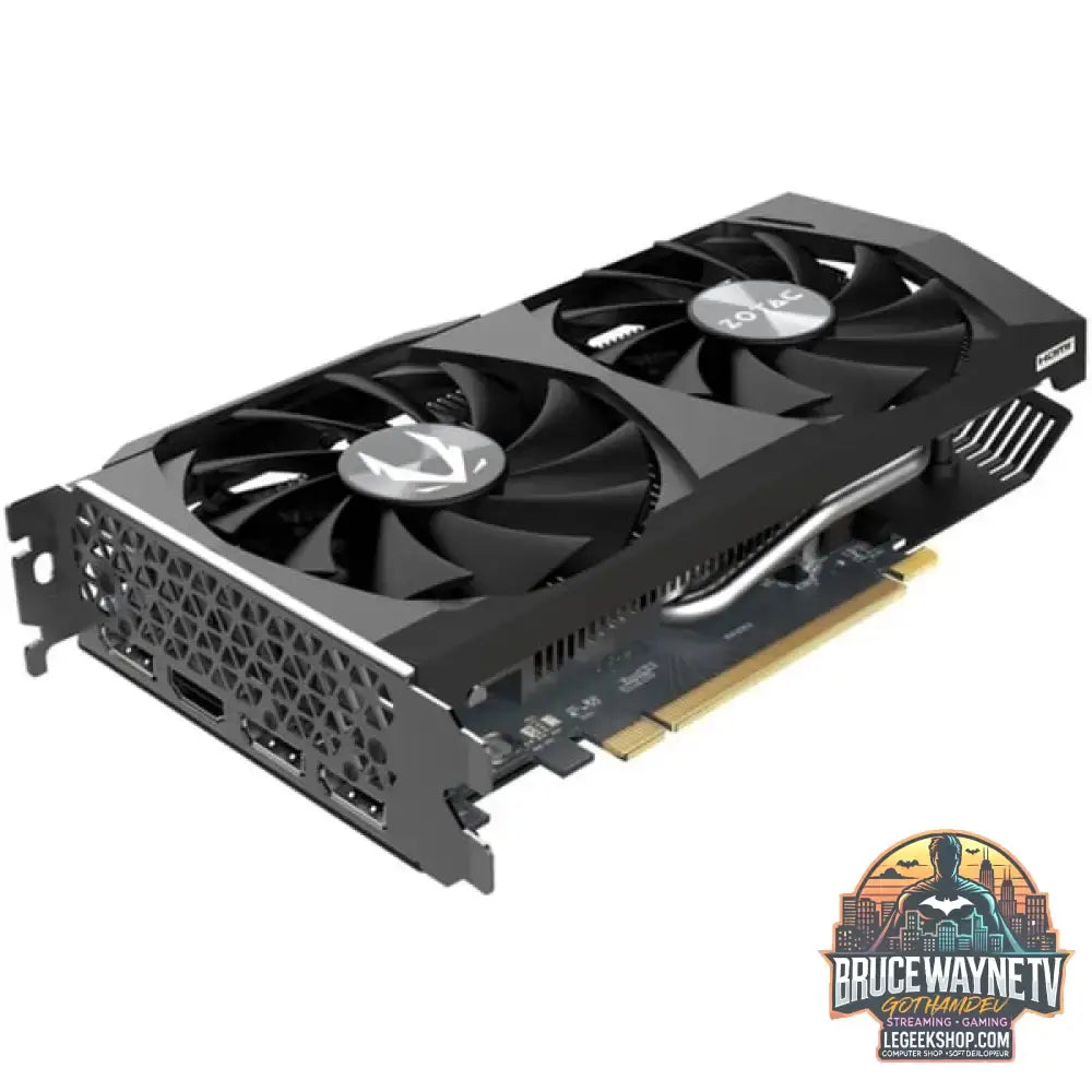 ZOTAC GeForce RTX 3050 ECO, carte graphique 1x DisplayPort, 3x HDMI 2.1 - ZOTAC - vue 3