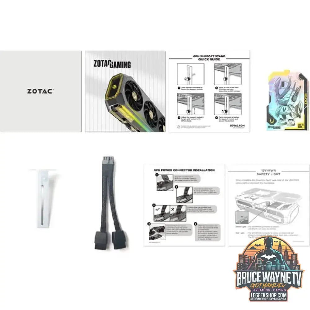 ZOTAC GeForce RTX 5070 AMP WHITE Edition, carte graphique - ZOTAC - vue 7