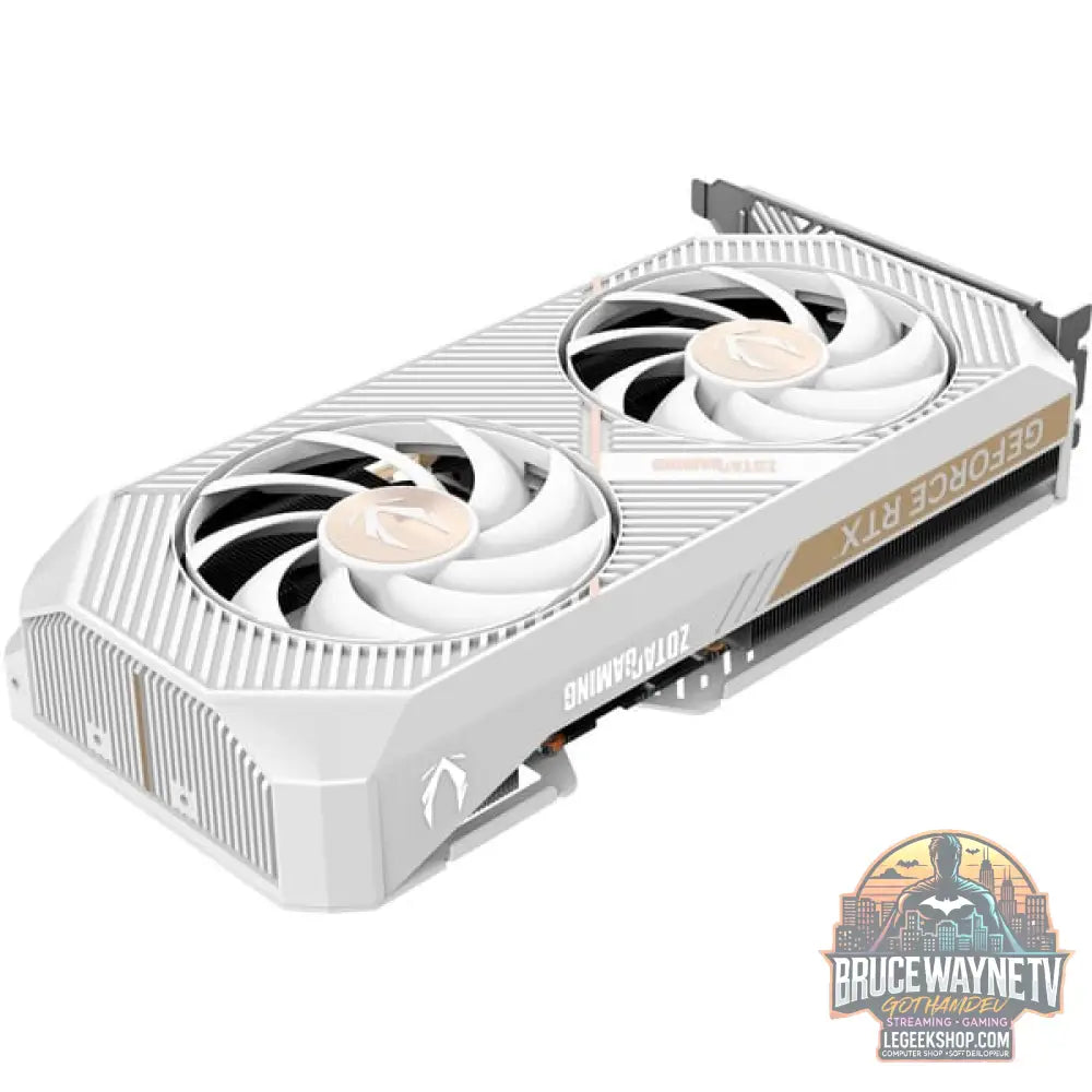 ZOTAC GeForce RTX 5070 Twin Edge OC White Edition, carte graphique DLSS 4, 3x DisplayPort, 1x HDM - ZOTAC - vue 4