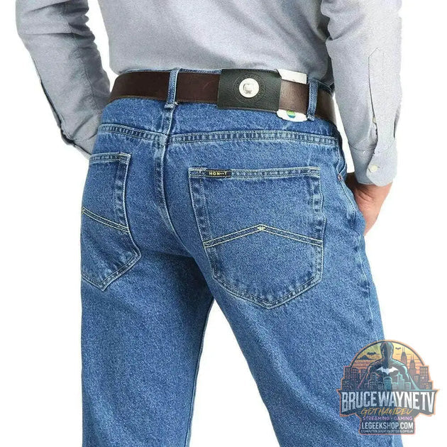 Guide d'achat : Jean Classique Homme, Pantalon en Denim Coupe Droite, Extensible, Style Business | Mlengnt | Wayne Outfitters