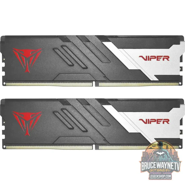 Patriot Viper Venom DDR5-6000 Dual-Kit 32 Go (2×16 Go) 🎮 vs Patriot Viper Venom DDR5-6000 Dual-Kit 64 Go (2×32 Go) 🎮 : quel barettes de ram choisir ?
