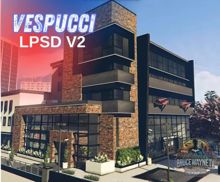Guide d'achat : 🚔 Service de police de Vespucci FiveM MLO | MLO Optimisé & Immersif 🎮