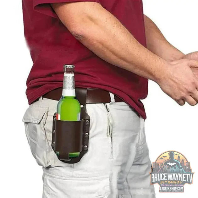 Guide d'achat : 🍺 Étui portable pour bouteille – Ceinture à bière / canette pratique en cuir PU