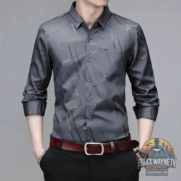 Chemise Homme Imprimée – Élégante & Décontractée | Sans Repassage vs Chemise Homme Coton & Lin – Grande Taille Décontractée | Printemps / Automne : quel chemise manche longue choisir ?
