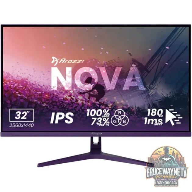 Guide d'achat : Arozzi Nova 32T2K180 31,5" QHD/WQHD IPS 180 Hz