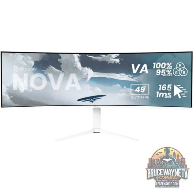 Guide d'achat : Arozzi Nova 49TUW165 49" QHD/WQHD VA 165 Hz