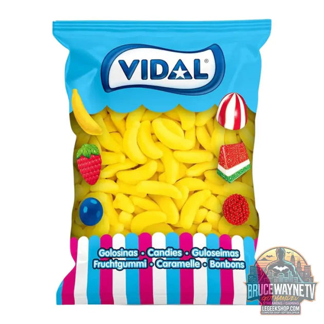 Guide d'achat : Bananes, bonbons gélifiés au goût de banane (Paquet de 1Kg)