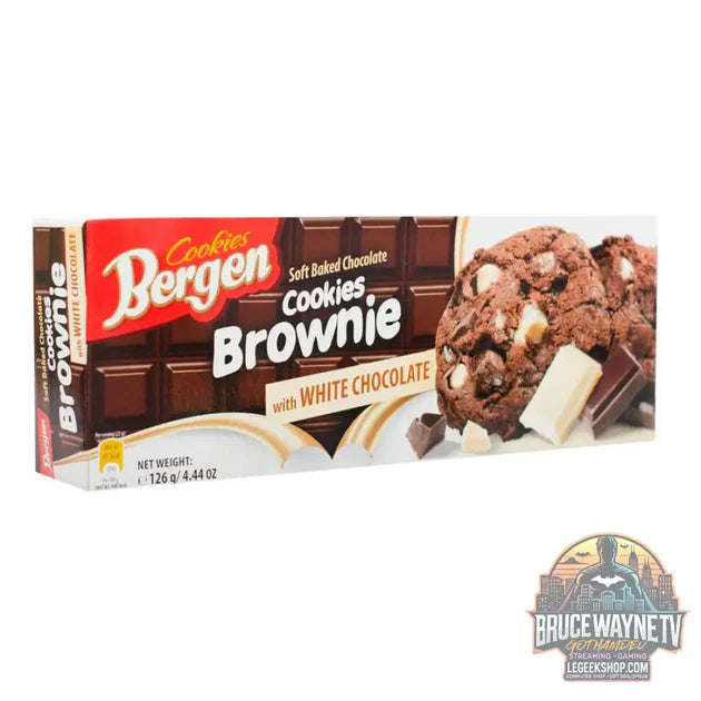 Guide d'achat : Bergen Cookies Brownie au chocolat blanc, biscuits brownie au chocolat blanc de 126g (Lot de 24)
