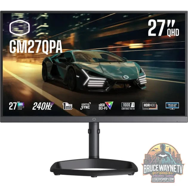 Guide d'achat : Cooler Master GM27QPA 27" QHD/WQHD IPS 240 Hz