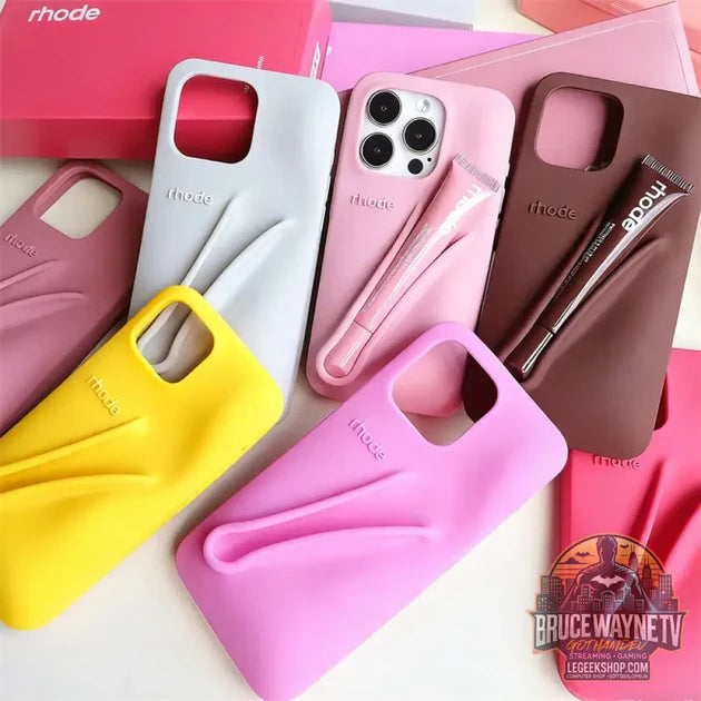 Guide d'achat : Coque iPhone Rhode Style Porte-Rouge à Lèvres - Silicone Dopamine