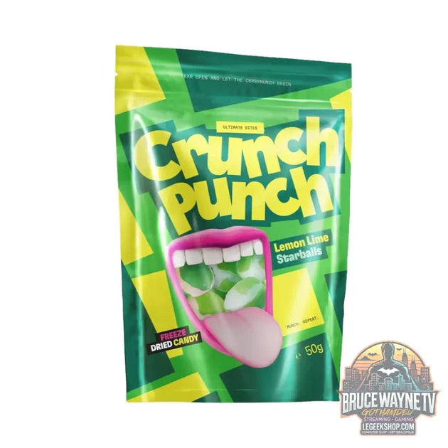 Guide d'achat : Crunch Punch Lemon Lime Starballs, bonbons lyophilisés au goût citron et citron vert de 50 g (pack de 15)