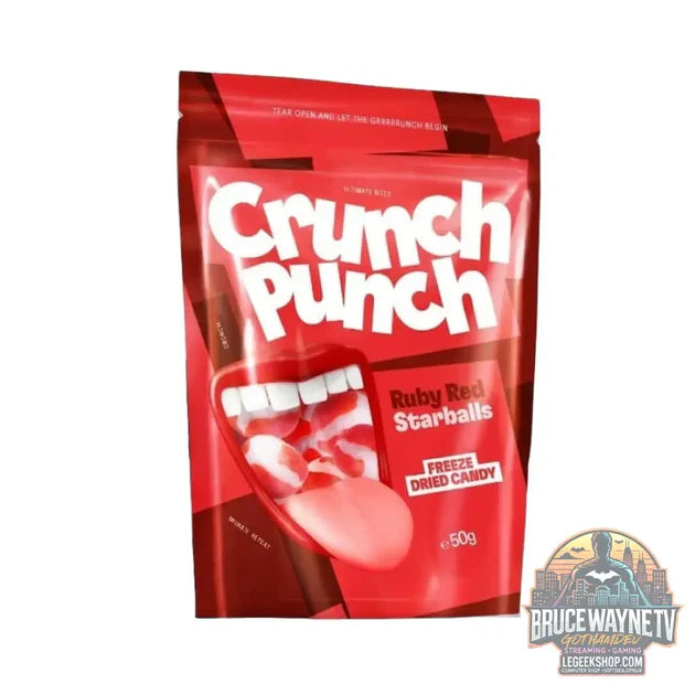 Guide d'achat : Crunch Punch Ruby Red Starballs Bonbons lyophilisés au goût de fruits rouges, 50 g (lot de 15)
