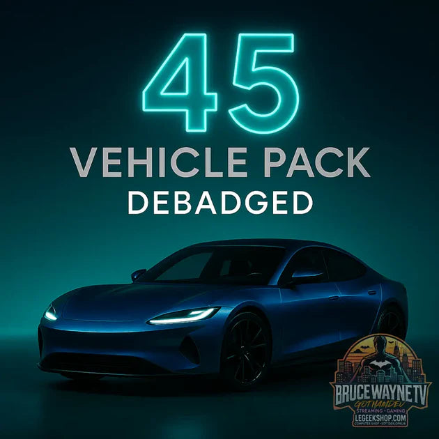 Guide d'achat : 🚗 GothamDev – Debadged Vehicle Pack | 45+ CARS for FiveM 🚗