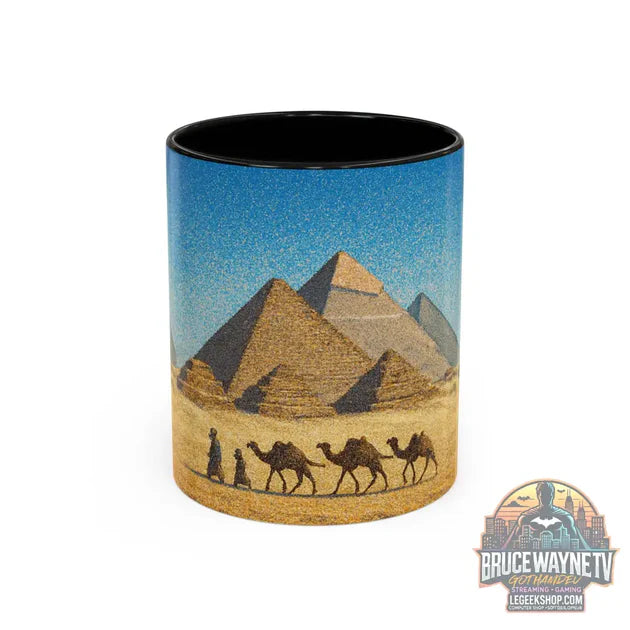 Guide d'achat : Egyptian Pyramids Camel Caravan Accent Coffee Mug