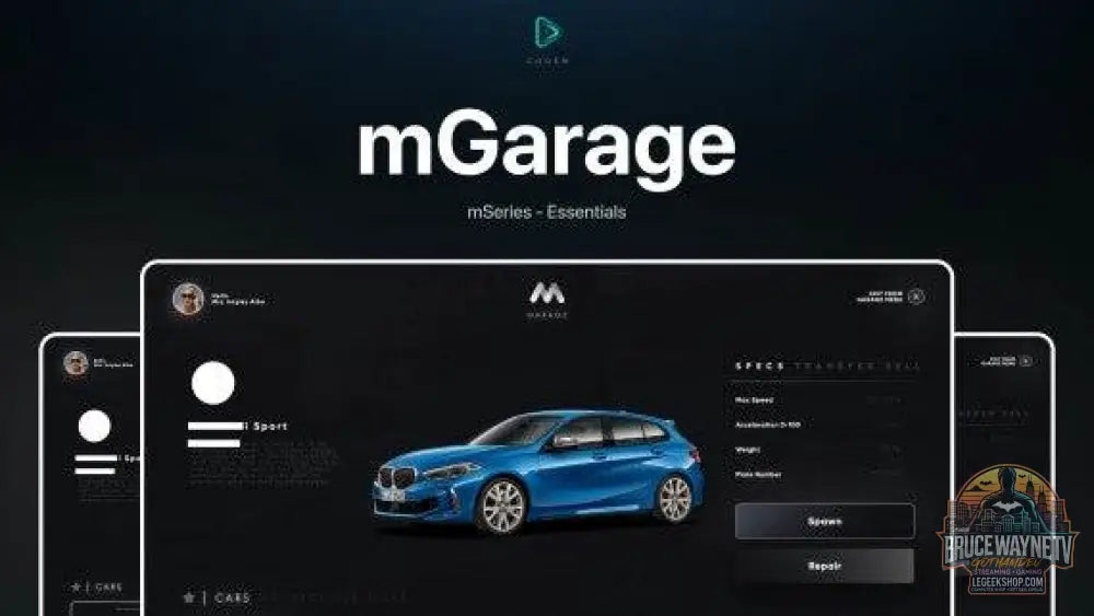 Guide d'achat : 🔧 Codem Garage Script – Open Source ESX & QBCore 🔧