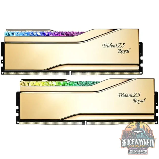 Guide d'achat : G.Skill Trident Z5 Royal RGB 32 Go (2×16 Go) DDR5-6000 Dual-Kit RGB