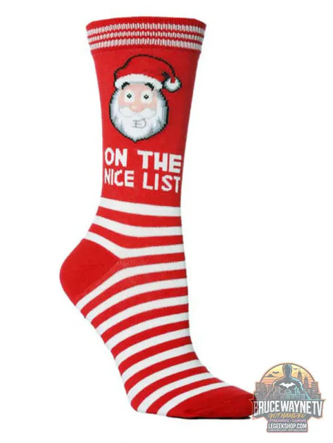 Guide d'achat : Holiday Striped Knit Women's Cotton Socks