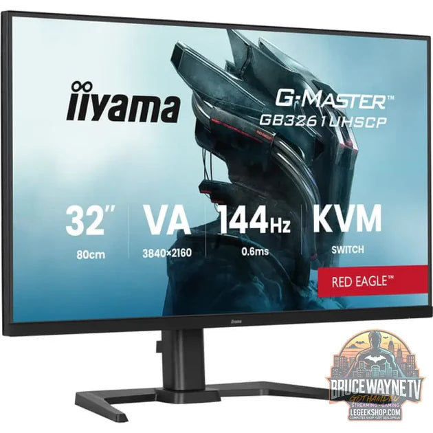 Guide d'achat : iiyama G-Master GB3261UHSCP-B1 Red Eagle 31,5" 3840 × 2160 px VA 144 Hz