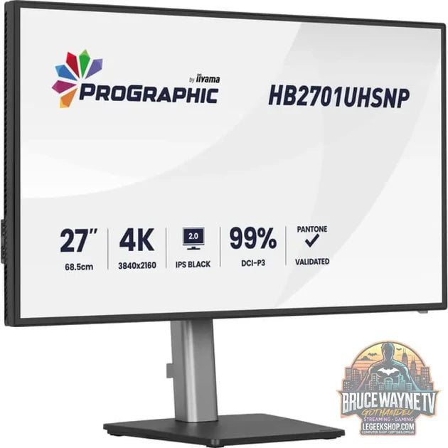 Guide d'achat : iiyama ProGraphic HB2701UHSNP-B1 27" 3840 × 2160 px IPS 60 Hz