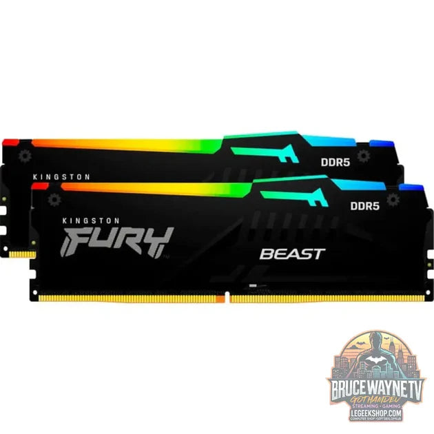 Guide d'achat : Kingston FURY FURY Beast RGB 64 Go (2×32 Go) DDR5-6400 Dual-Kit RGB
