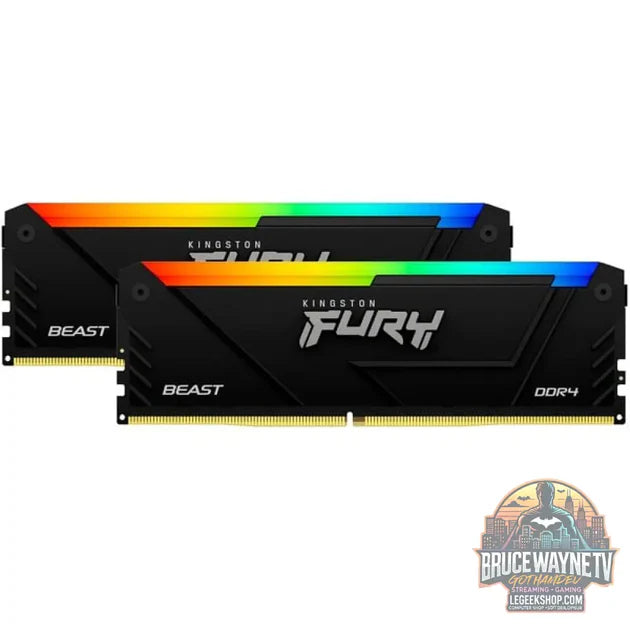 Guide d'achat : Kingston FURY Beast RGB 32 Go (2×16 Go) DDR4-3600 Dual-Kit RGB