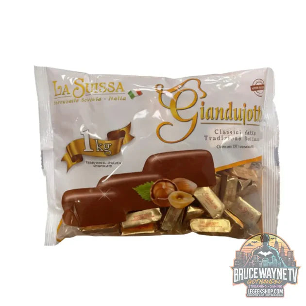 Guide d'achat : La Suissa Gianduiotti, chocolats aux noisettes gianduia (Boîte de 1kg)