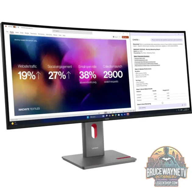 Guide d'achat : Lenovo ThinkVision P40WD-40 39,7" 5120 × 2160 px IPS 120 Hz
